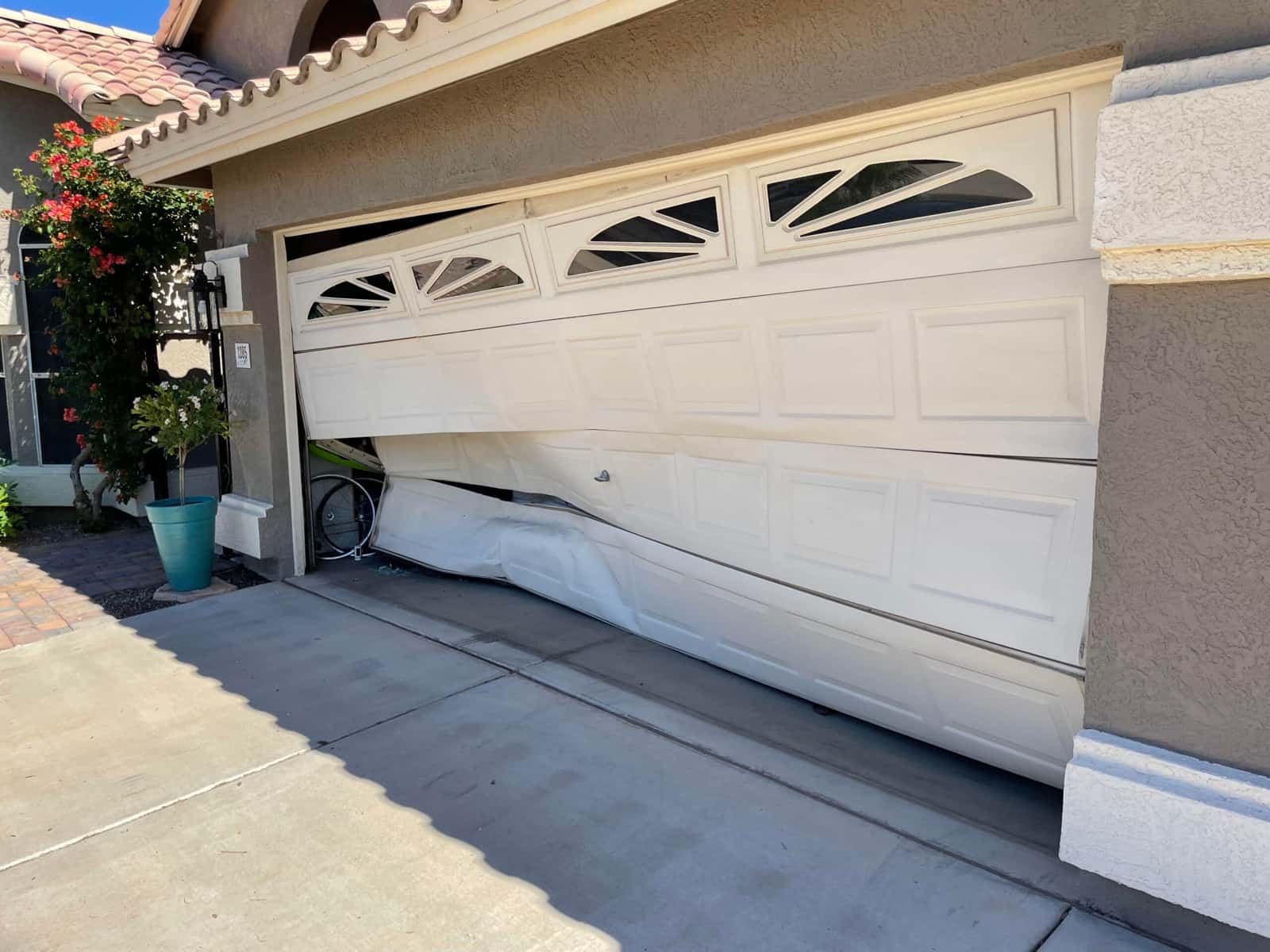 Panel Repair & Replacement — a real Phoenix-area job