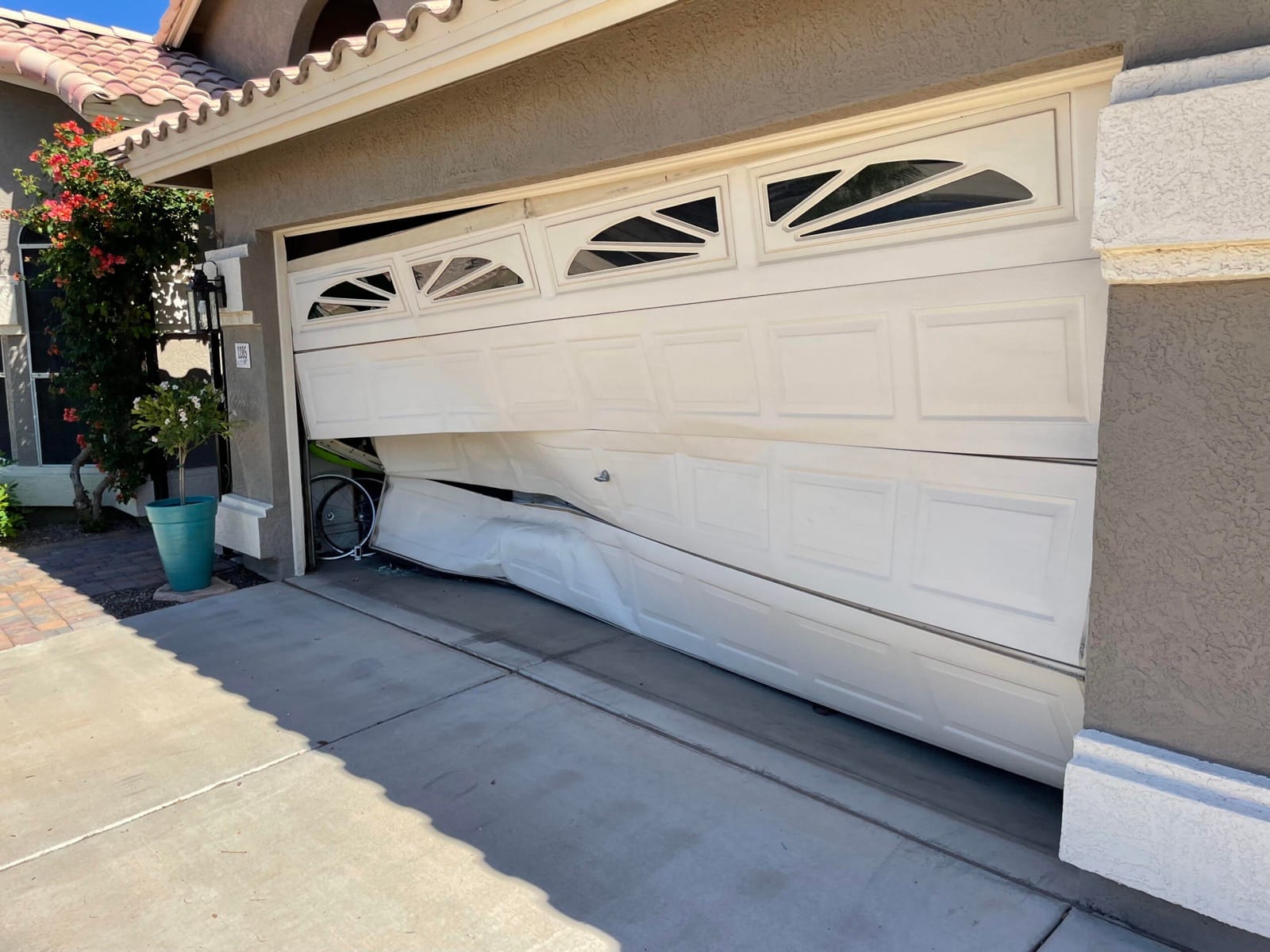 Panel Repair & Replacement — a real Phoenix-area job