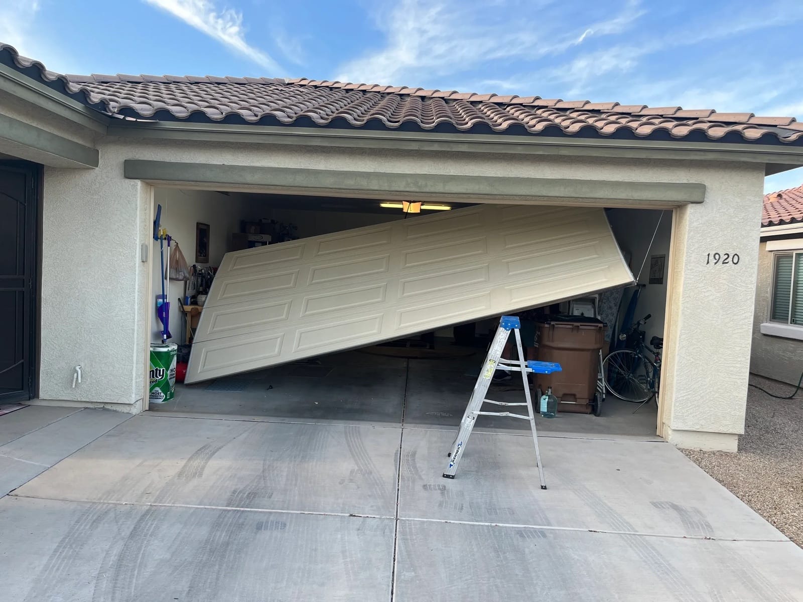 Garage Door Repair — a real Phoenix-area job